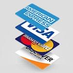 MAJOR CREDIT CARDS ACCEPTED